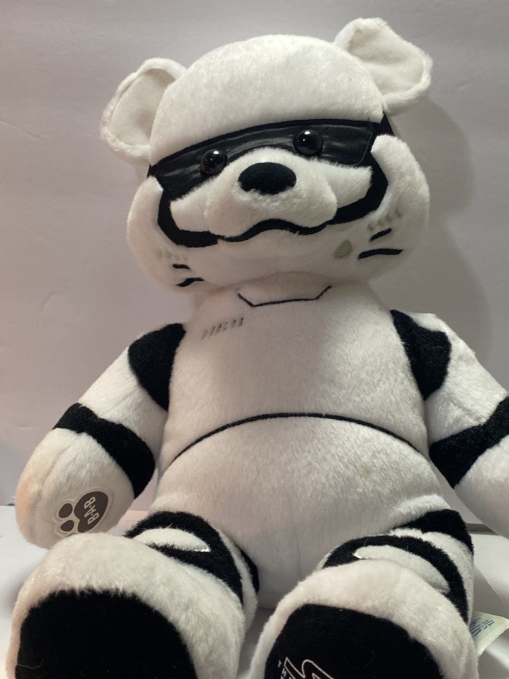 Build a bear +star wars\ storm trooper plush